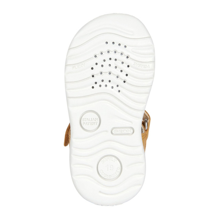 SANDAŁY GEOX MACCHIA BABY OCHREYELLOW