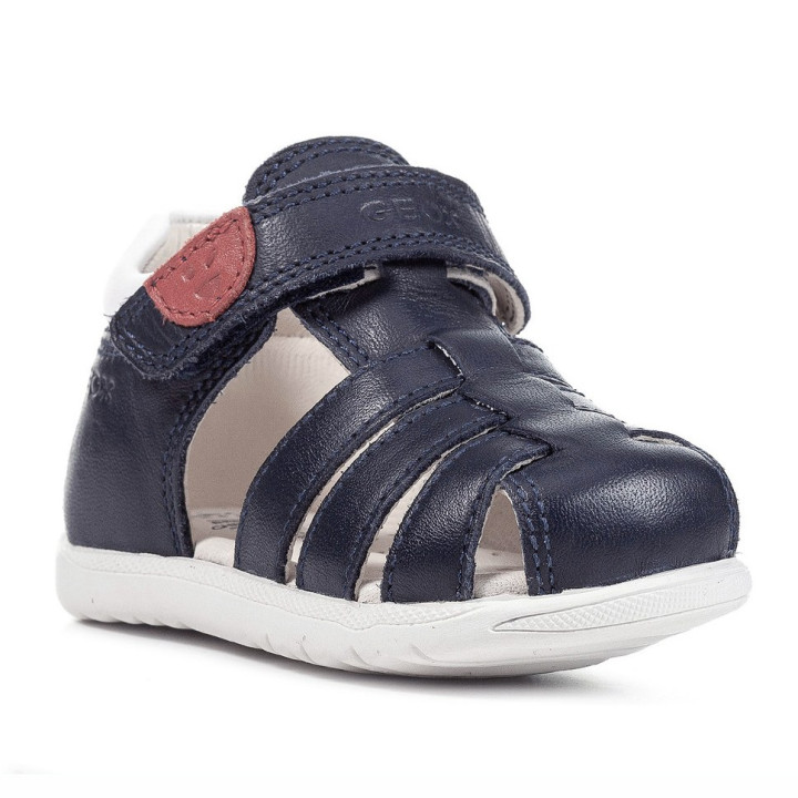 SANDALS GEOX MACCHIA BABY NAVY