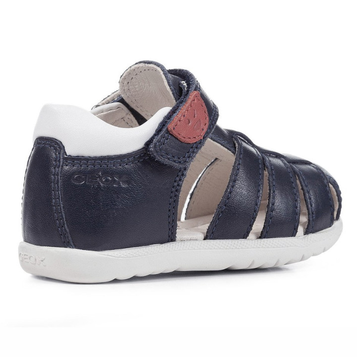 SANDALS GEOX MACCHIA BABY NAVY