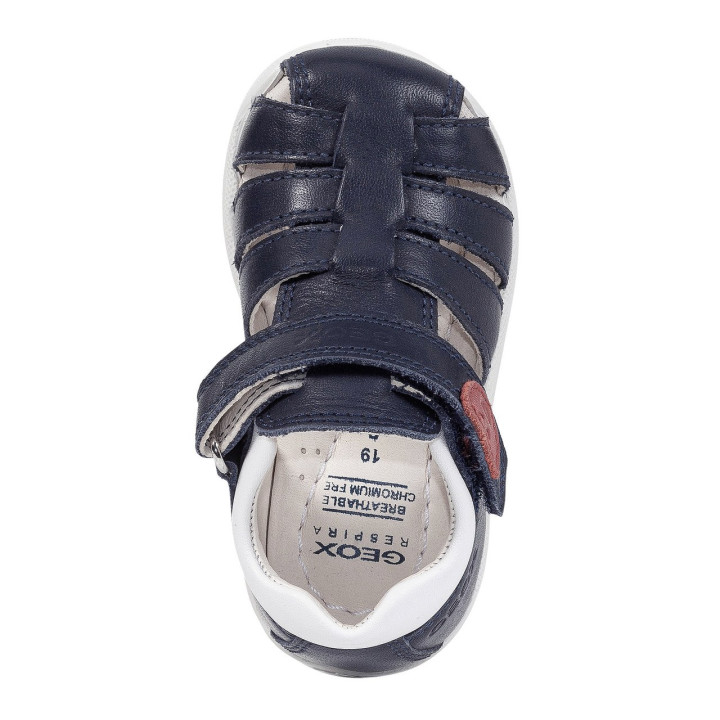 SANDAŁY GEOX MACCHIA BABY NAVY