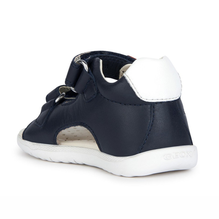 SANDAŁY GEOX MACCHIA BABY BOY FIRST STEP NAVY