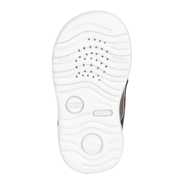 SANDAŁY GEOX MACCHIA BABY BOY FIRST STEP NAVY