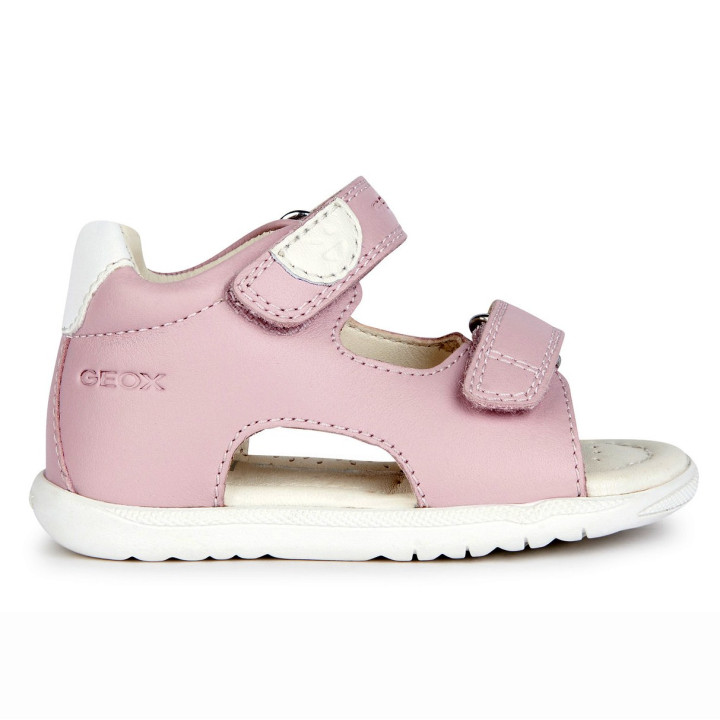 SANDAŁY GEOX MACCHIA BABY GIRL FIRST STEP ROSE
