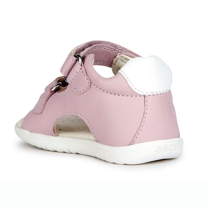 SANDALS GEOX MACCHIA BABY GIRL FIRST STEP ROSE