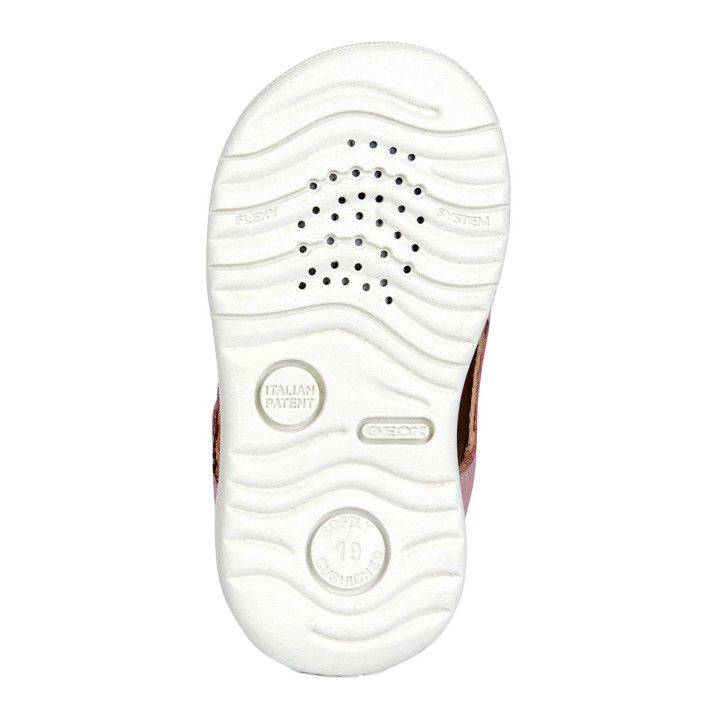 SANDAŁY GEOX MACCHIA BABY GIRL FIRST STEP ROSE