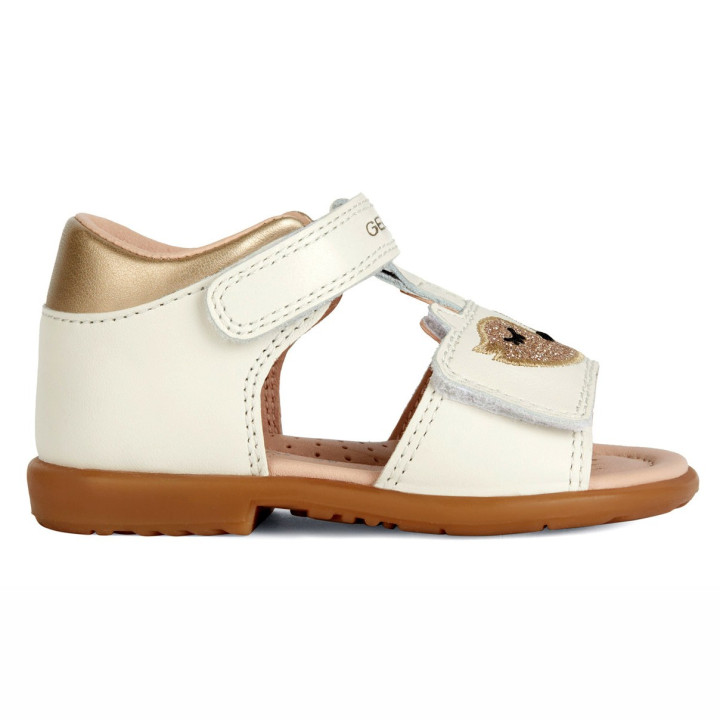 SANDAŁY GEOX VERRED BABY GIRL LT IVORY