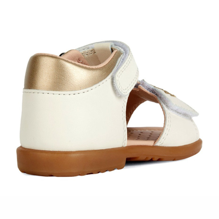 SANDAŁY GEOX VERRED BABY GIRL LT IVORY