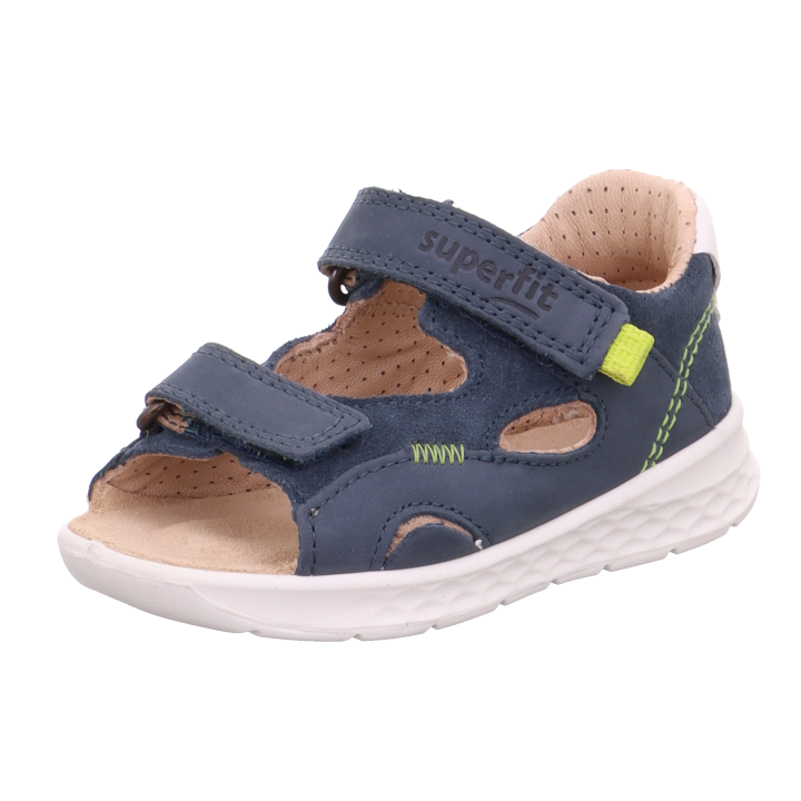 SANDAŁY SUPERFIT LAGOON BLAU/GRÜN 1-000510-8010