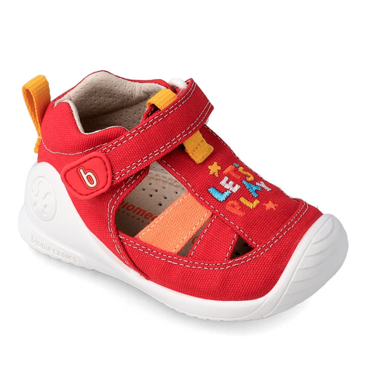 SANDAŁY BIOMECANICS PIERWSZE KROKI 232188-B ROJO