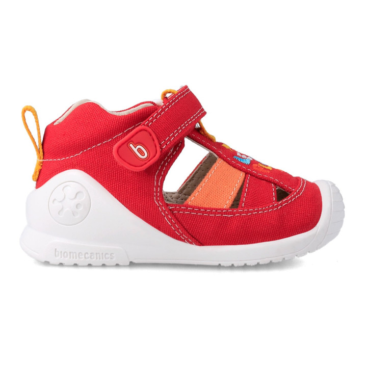 SANDAŁY BIOMECANICS PIERWSZE KROKI 232188-B ROJO