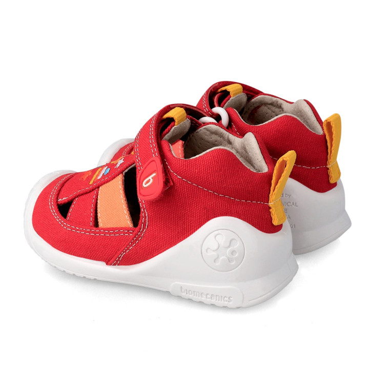 SANDAŁY BIOMECANICS PIERWSZE KROKI 232188-B ROJO