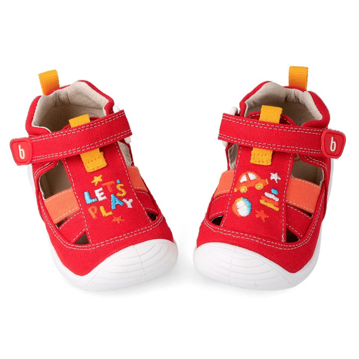SANDAŁY BIOMECANICS PIERWSZE KROKI 232188-B ROJO