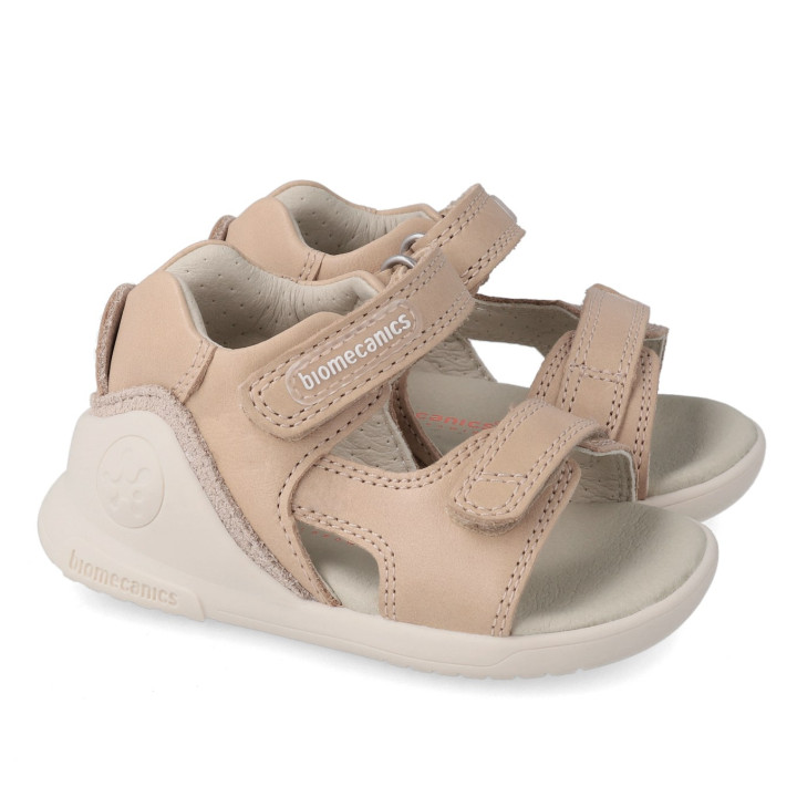 SANDAŁY BIOMECANICS PIERWSZE KROKI 232165-C SAND