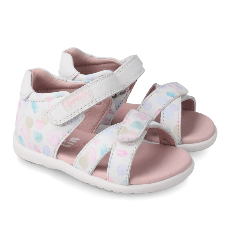 SANDAŁY GARVALIN FIRST STEPS 232303-C BLANCO