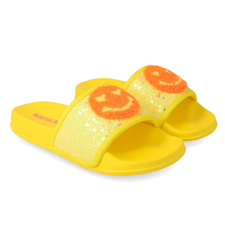 POOL SLIDE AGATHA RUIZ DE LA PRADA 232983-A YELLOW
