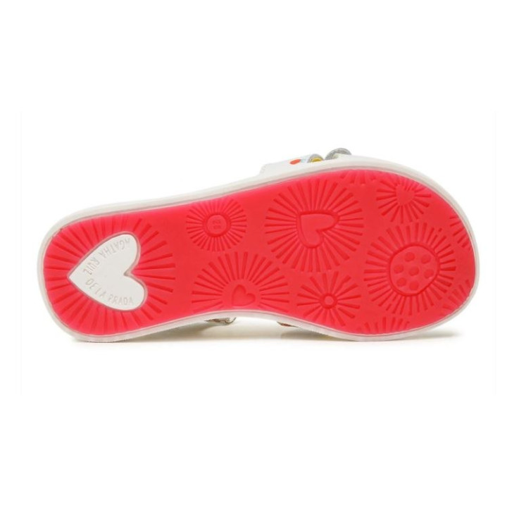 SANDAŁY AGATHA RUIZ DE LA PRADA 222935-C BLANCO Y PUTONS