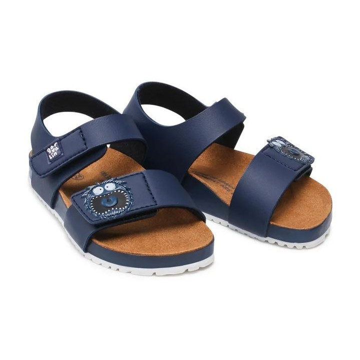 SANDAŁY FUSBET GARVALIN 222660-A AZUL MARINO