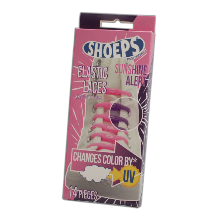 SHOEPS ELASTIC LACES CHANGES COLOR BY 14 PIECES