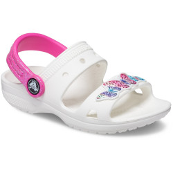 SANDAŁY CROCS CLASSIC EMBELLISHED 207803 WHITE