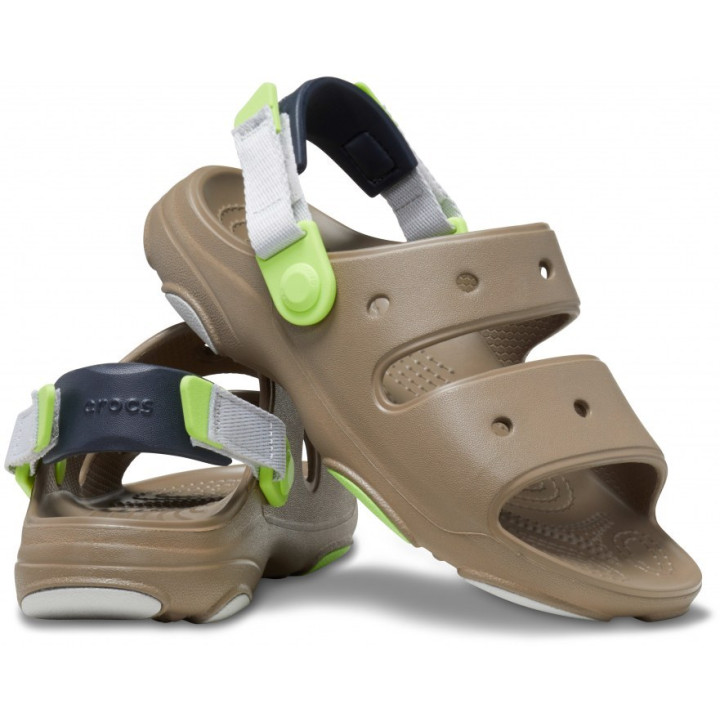 SANDAŁY CROCS KIDS CLASSIC ALL-TERRAIN 207707 KHAKI/MULTI