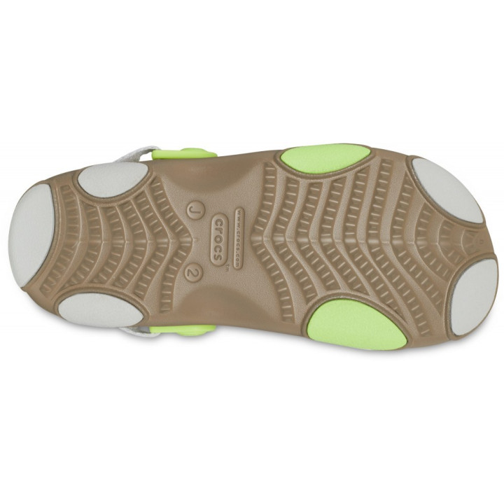 CROCS KIDS CLASSIC ALL-TERRAIN SANDAL 207707 KHAKI/MULTI