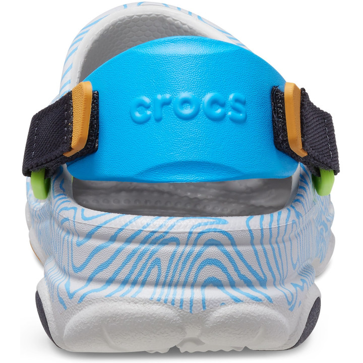 CHODAKI CROCS KIDS ALL-TERRAIN TOPOGRAPHIC CLOG 208312 ATMOSPHERE/MULTI