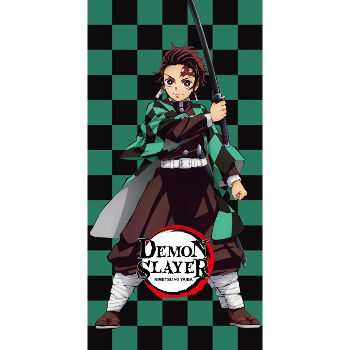 RĘCZNIK KĄPIELOWY PLAŻOWY 70 X 140 CM DEMON SLAYER DS-4321T