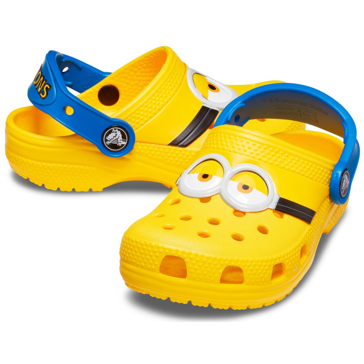CROCS FUN LAB CLASSIC IAM MINIONS KIDS CLOG 206810 YELLOW