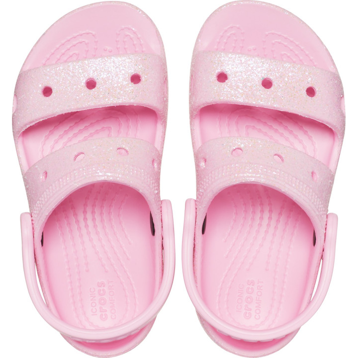 SANDAŁY CROCS CLASSIC GLITTER 207983 FLAMINGO