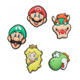 CROCS JIBBITZ™ CHARMS 10007701 SUPER MARIO 5-PACK