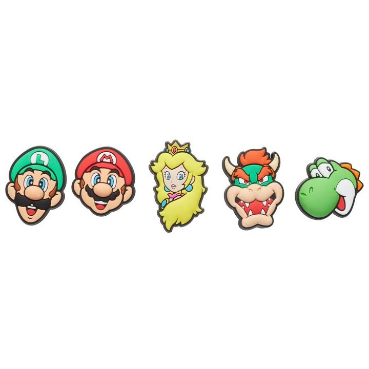 CROCS JIBBITZ™ CHARMS PRZYPINKI 10007701 SUPER MARIO 5-PACK