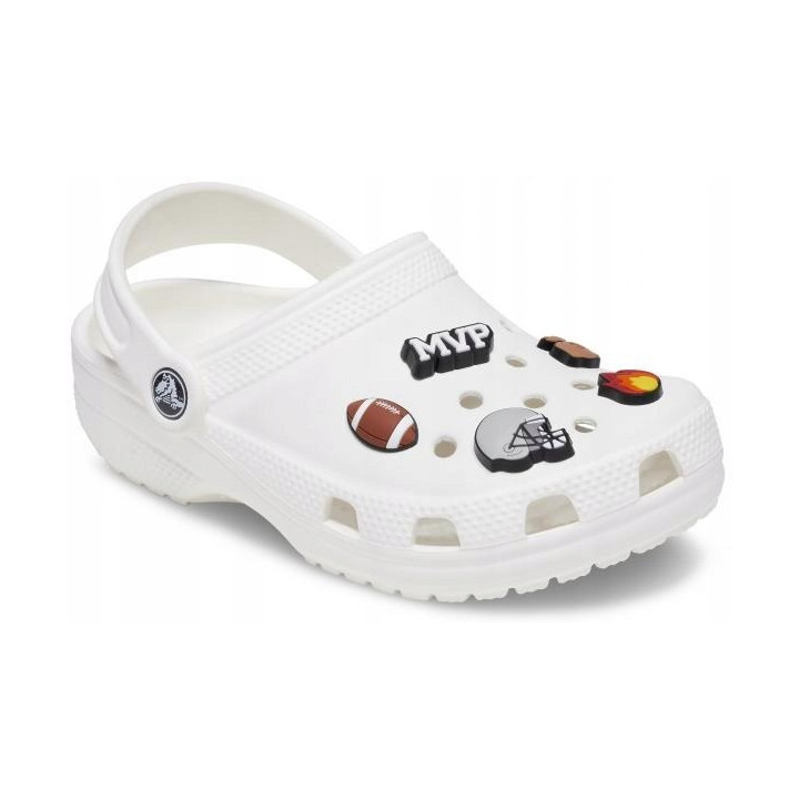 CROCS JIBBITZ™ CHARMS 10009749 FOOTBALL STAR 5-PACK