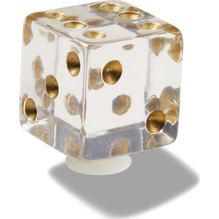 CROCS JIBBITZ™ CHARMS 10011410 CLEAR DICE