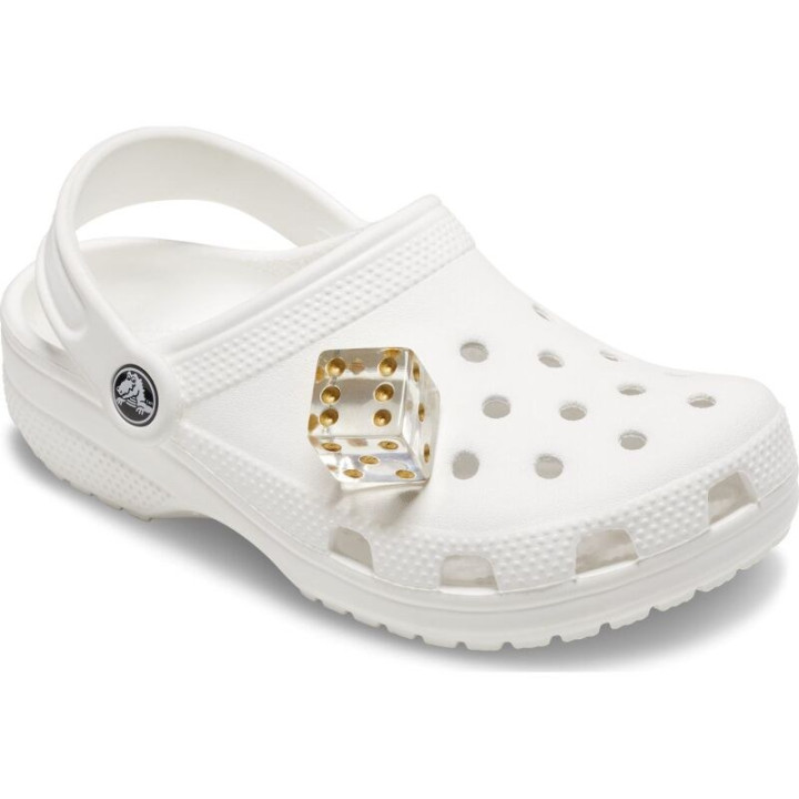 CROCS JIBBITZ™ CHARMS 10011410 CLEAR DICE
