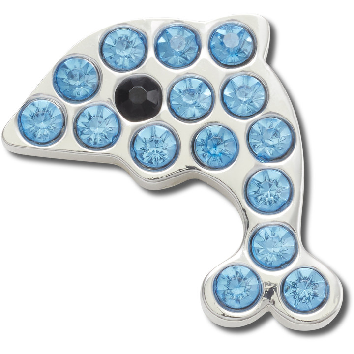 CROCS JIBBITZ™ CHARMS 10011087 CRYSTAL DOLPHIN