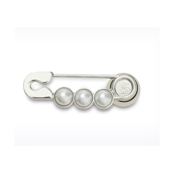 CROCS JIBBITZ™ CHARMS PRZYPINKA 10011088 PEARL SAFETY PIN