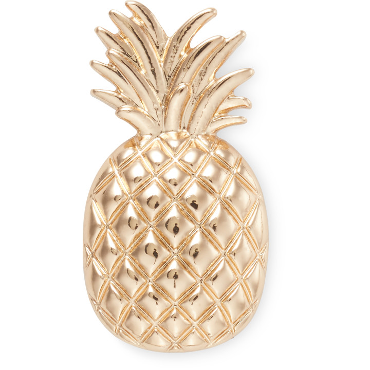 CROCS JIBBITZ™ CHARMS PRZYPINKA 10011124 GOLD PINEAPPLE
