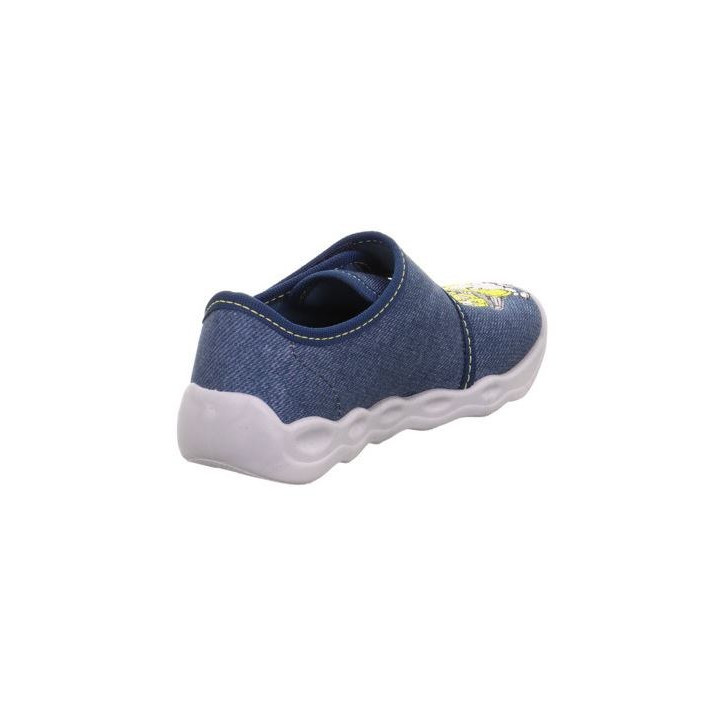 TEXTILE SLIPPERS SUPERFIT BUBBLE BLAU 1-006274-8010
