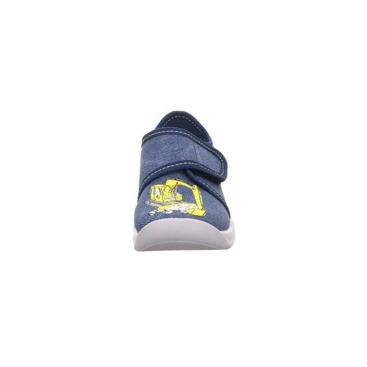 TEXTILE SLIPPERS SUPERFIT BUBBLE BLAU 1-006274-8010