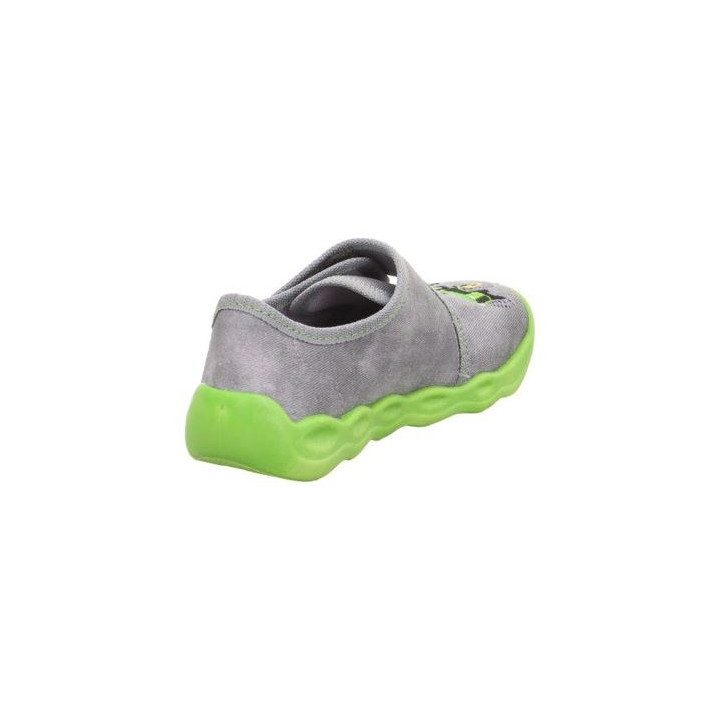 TEXTILE SLIPPERS SUPERFIT BUBBLE GRAU 1-006274-2030