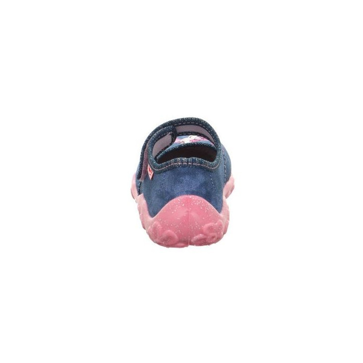 PANTOFLE TEKSTYLNE KAPCIE SUPERFIT BONNY BLAU 1-800282-8050