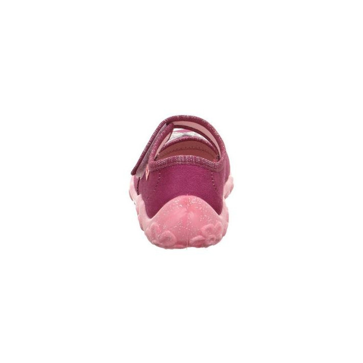 PANTOFLE TEKSTYLNE KAPCIE SUPERFIT BONNY ROT 1-000280-5010