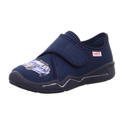 TEXTILE SLIPPERS SUPERFIT BENNY BLAU/WEISS 0-800298-8000