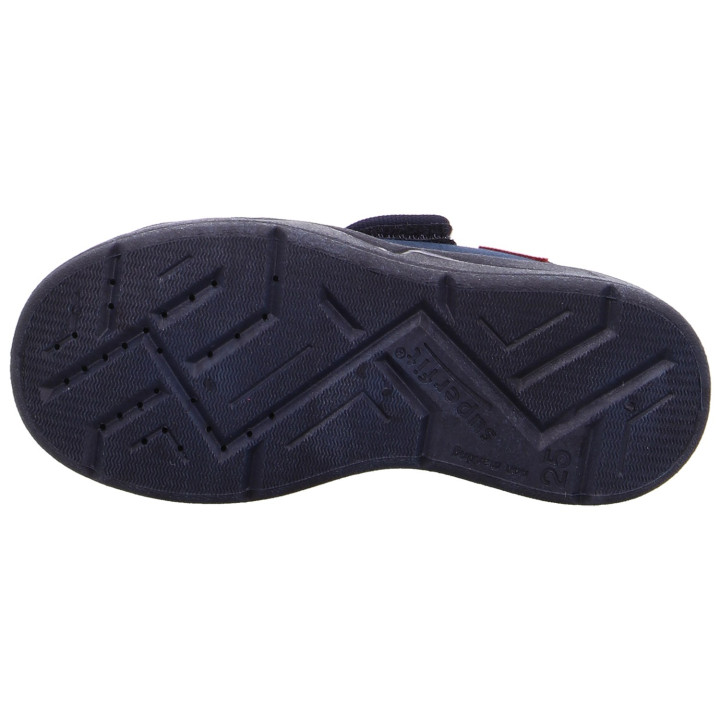 TEXTILE SLIPPERS SUPERFIT BENNY BLAU/WEISS 0-800298-8000