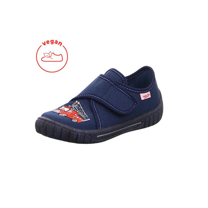 TEXTILE SLIPPERS SUPERFIT BILL BLAU/ROT 0-800278-8000