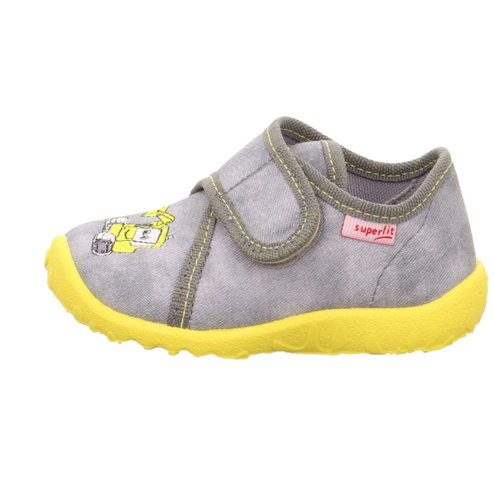 TEXTILE SLIPPERS SUPERFIT SPOTTY GRAU 1-009254-2050
