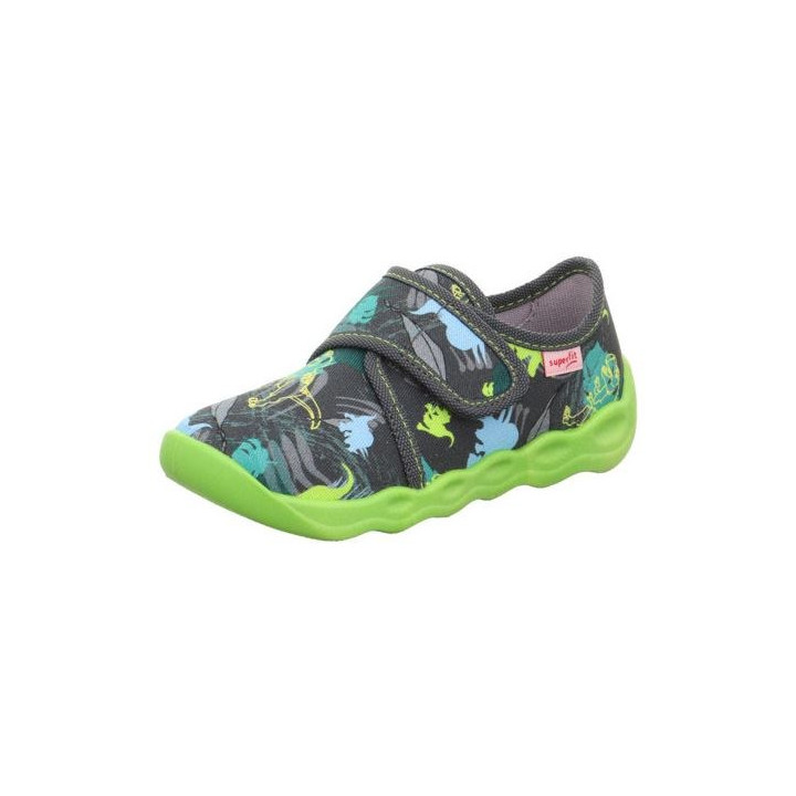 TEXTILE SLIPPERS SUPERFIT BUBBLE GRAU/MEHRFARBIG 1-006273-2010