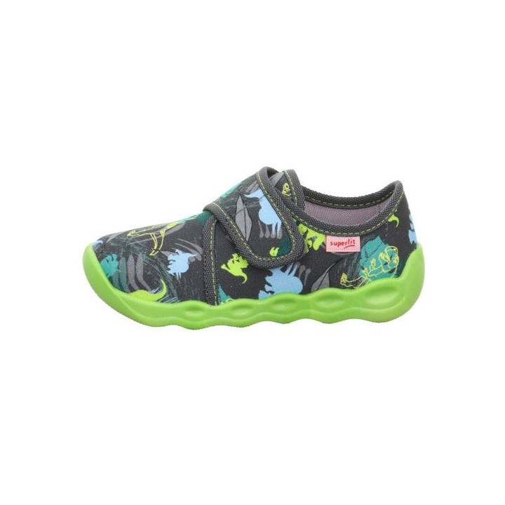 TEXTILE SLIPPERS SUPERFIT BUBBLE GRAU/MEHRFARBIG 1-006273-2010