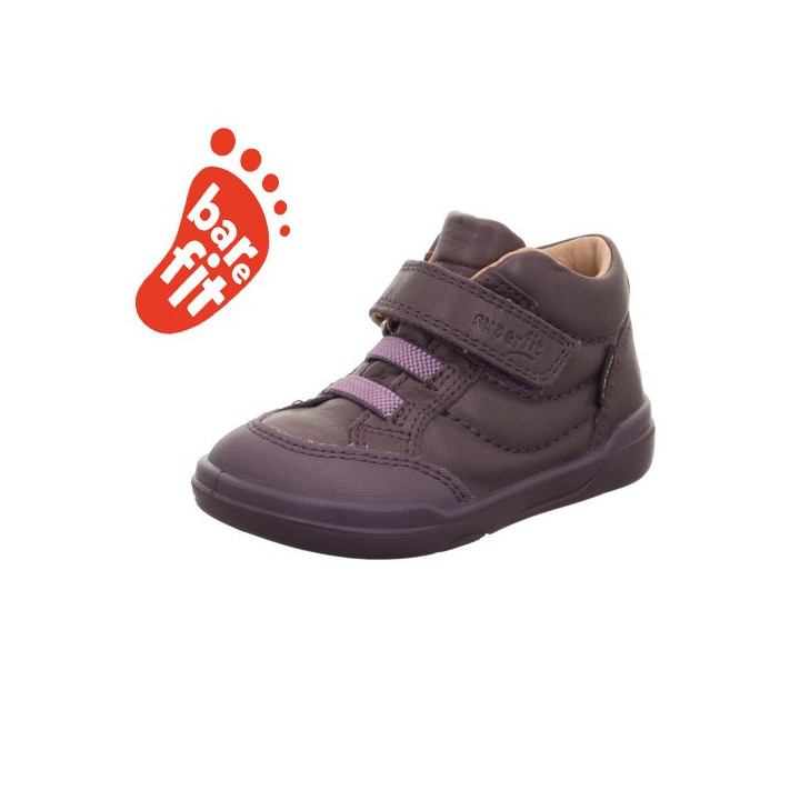 TRZEWIKI BAREFOOT SUPERFIT SUPERFREE LILA 1-000536-8500 GORE-TEX