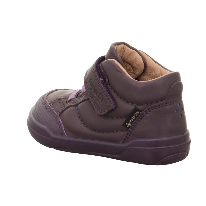 TRZEWIKI BAREFOOT SUPERFIT SUPERFREE LILA 1-000536-8500 GORE-TEX